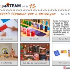 Imatge del recurs: Montessori: STEAMar per a ensenyar